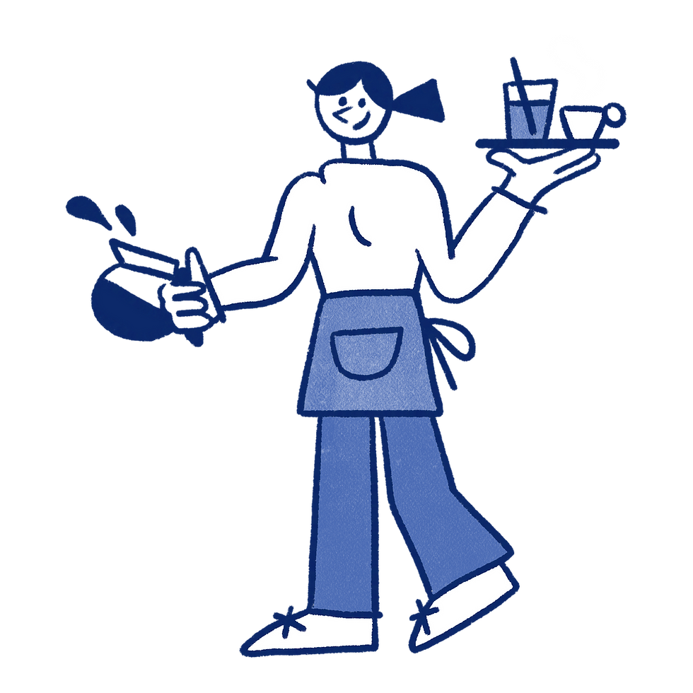 Waitress icon